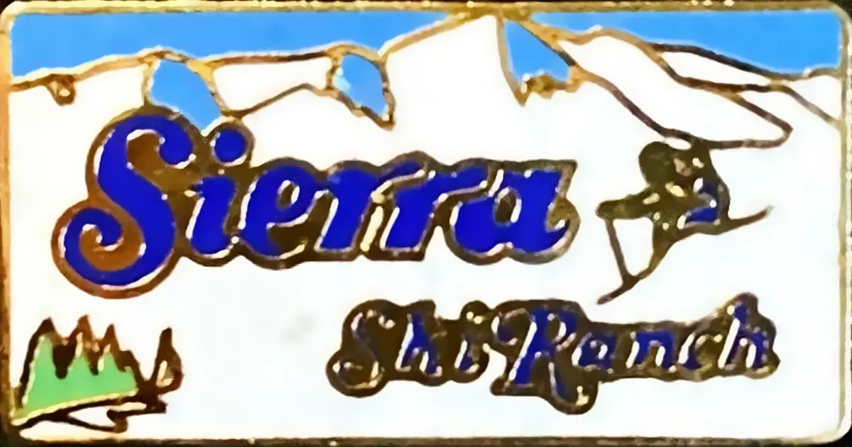 Sierra Ski Ranch Pin