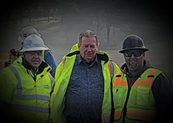 Road infrastructure along Latrobe Road failed in the recent storms. The Department of Transportation (DOT) closed Latrobe Road on January 15th to prevent further damage due to erosion. The damage was due to flooding caused by excessive rainfall that undermined culverts along a low laying portion of Latrobe Road. Supervisor Turnboo joined DOT to investigate the damage and determine solutions. The work was identified as an emergency, considering the average traffic flows and despite the harsh weather conditions, DOT began the process of repairing the structural integrity. Latrobe Road reopened on January 20th thanks to the Department of Transportation, in partnership with Doug Veerkamp General Engineering, Inc, who repaired the infrastructure along Latrobe Road. Supervisor Turnboo joined Doug Veerkamp and Dave Marino of DOT to witness the road repair completion. Roads are our largest asset in El Dorado County and are responsible for keeping our local economy moving. DOT and their partners are always hard at work providing pathways for residents in all conditions.