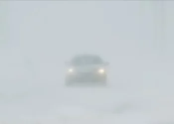 Whiteout Driving Conditions