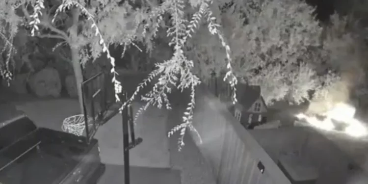 El Dorado Hills Yard Spontaneously Combusts