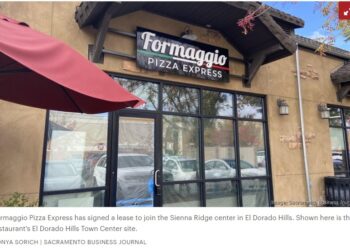 Formaggio Pizza Express signs lease for space in El Dorado Hills’ Sienna Ridge