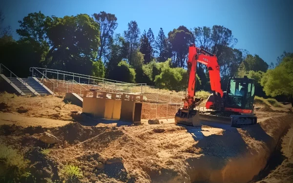 New Bike Park Progresses Slowly