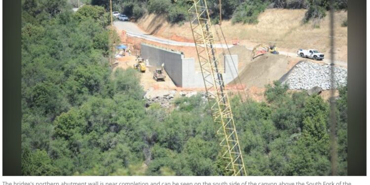 Digging in — Foundation going up for new bridge to Mosquito