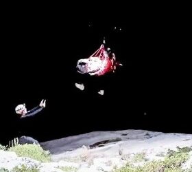 Injured hiker rescued from cliffside in El Dorado County