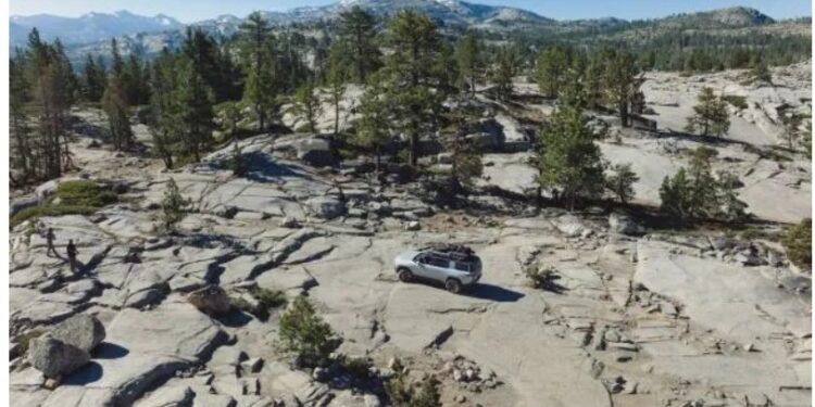 Rivian R1S tackles Rubicon off-road trail, a production EV first