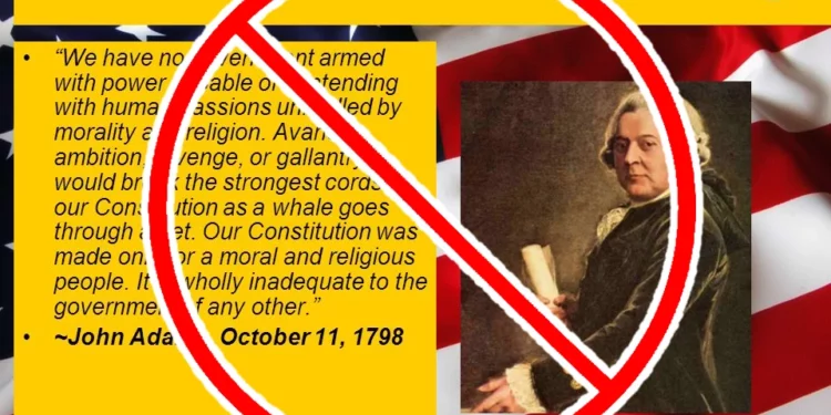 Under Pressure, the BOS Rescinds Christian Heritage Recognition