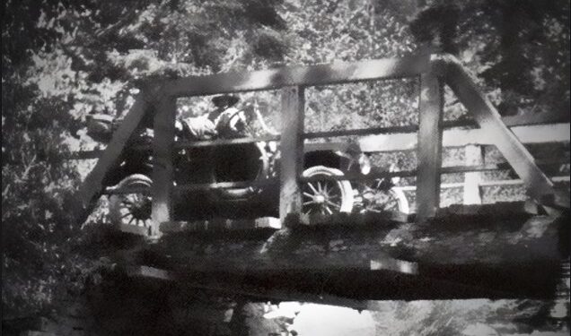 Twin Bridges in 1913