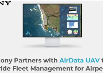 AirData Partners with Sony to Provide Drone Fleet Management