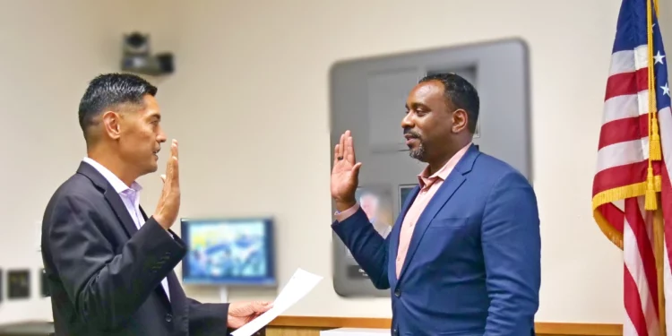 Dr. Ware Takes Oath for El Dorado County Board of Education
