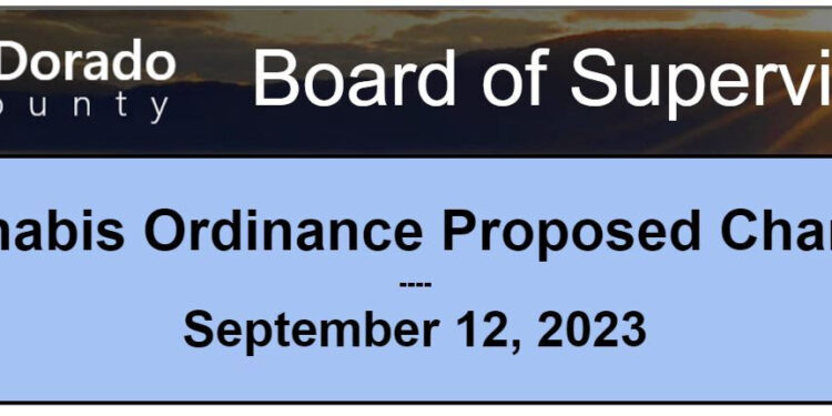 Cannabis Ordinance – Proposed Changes