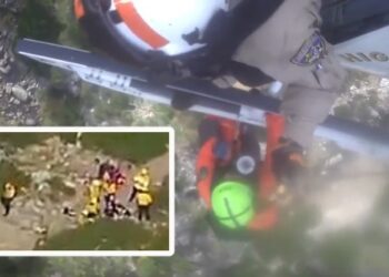 63-year-old Hiker airlifted from Eagle Lake Trail to the hospital following serious leg injury