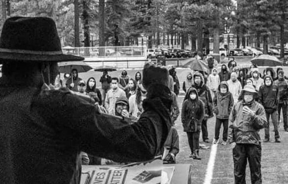 Brunner's political rally