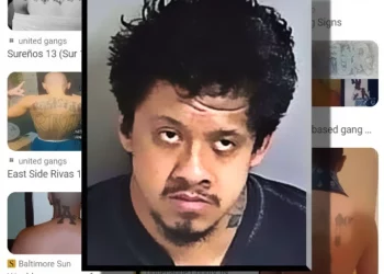 Sureno gang member Jose Medina