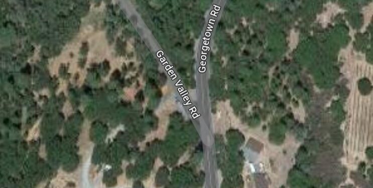 Hwy 193 near Garden Valley road