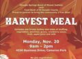 Harvest Meal Flyer