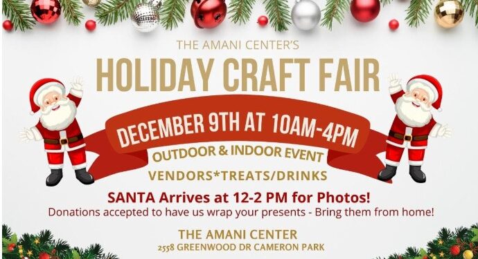 Amani Spiritual Center Holiday Craft Fair