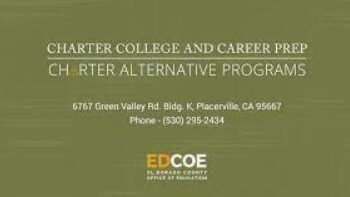 El Dorado Community Taking an Active Role in Education at CCP! 