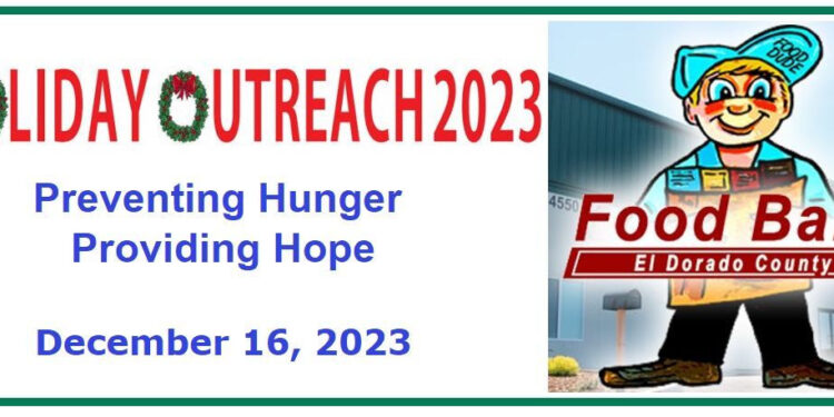 Food Bank of El Dorado County annual Holiday Outreach Program